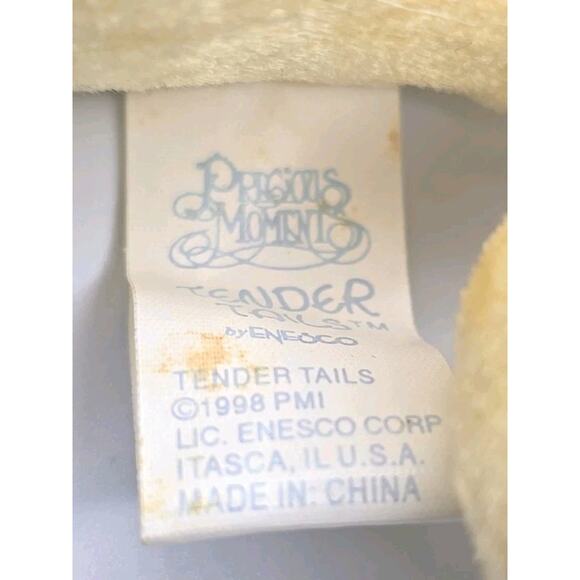 1998 Precious Moments Tender Tails by Enesco Whale Watch Yellow w Tag U304 - Picture 4 of 5